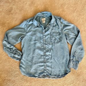 Hollister denim shirt